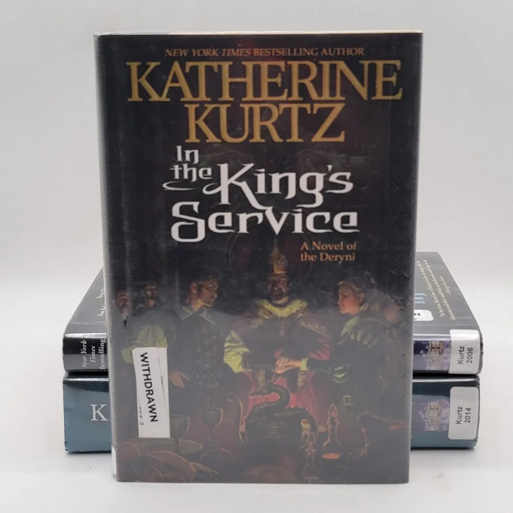 Katherine‎ Kurtz Childe Morgan Trilogy Hardcover Ex-Library Deryni Series Good